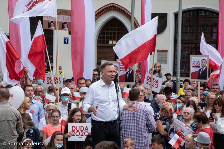 Andrzej Duda w Stargardzie. Fotorelacja z 3 lipca