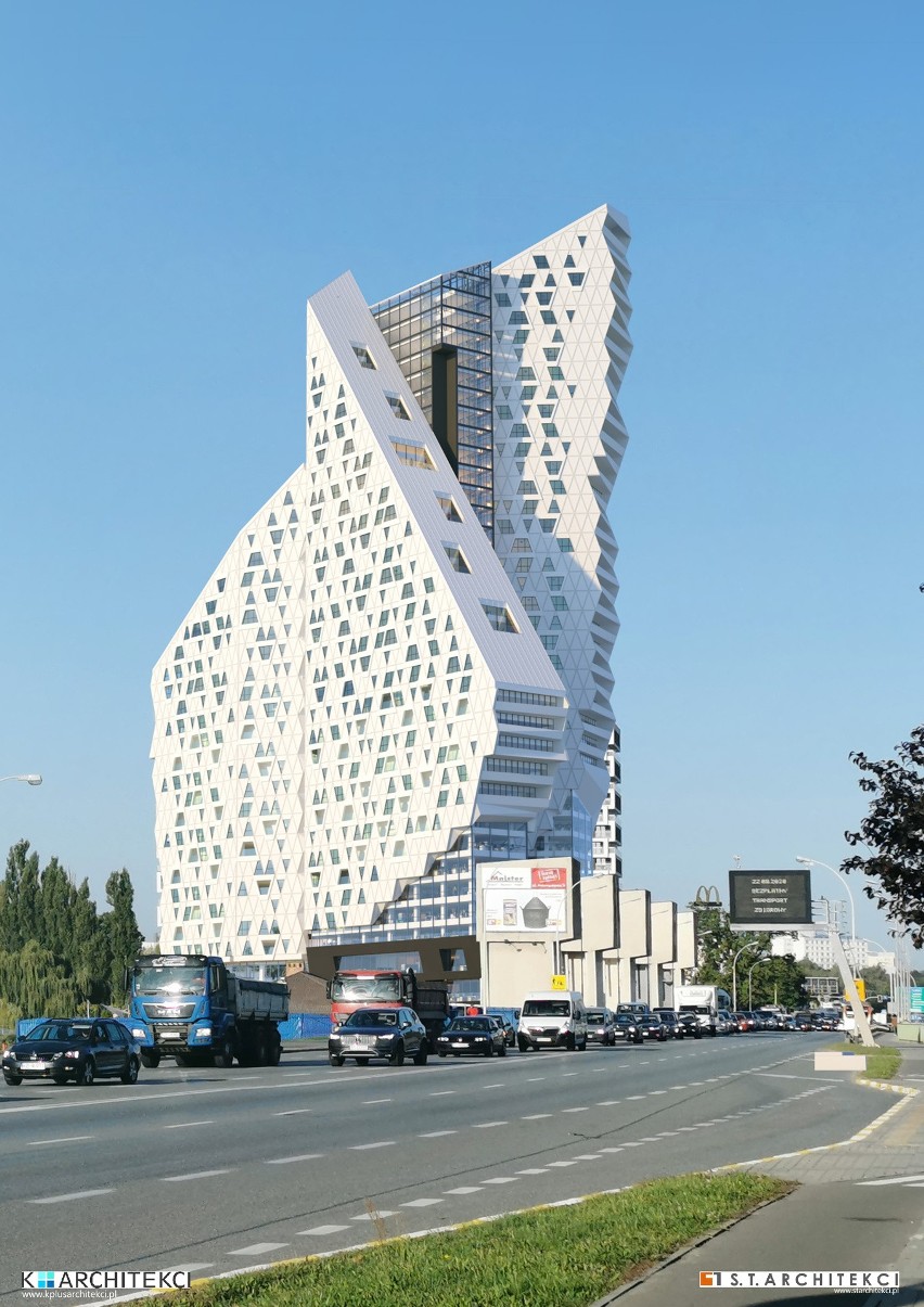 Wysoki na 120 metrów apartamentowiec w kształcie żagla chce...