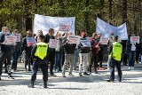 Hotelarze chcą otwarcia granic. Protest w Świnoujściu