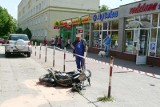 Wypadek motocyklisty w Zgierzu. Utrudnienia na drodze krajowej 71