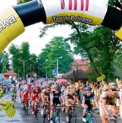 Ulica Daniłowicza: "wielicki" etap Tour de Pologne w 2010 roku FOT. JOLANTA BIAŁEK