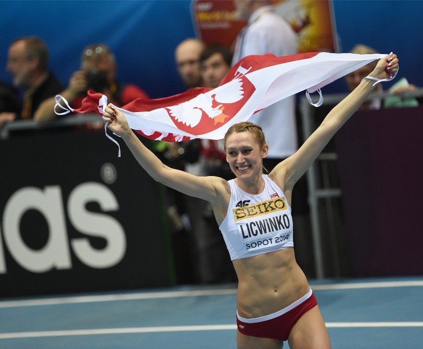Kamila Lićwinko została halową mistrzynią świata w skoku...