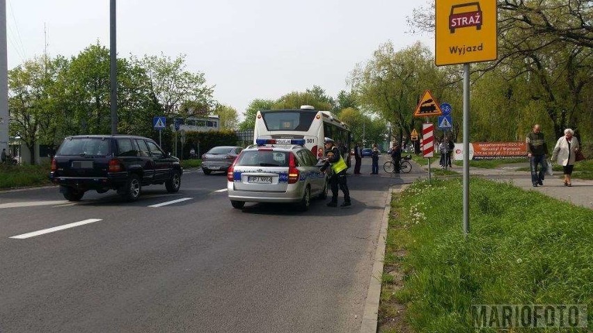 Autobus MZK potrącił rowerzystę.