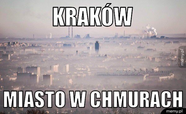 Wielki smog w Krakowie, internauci próbują złapać oddech MEMY             