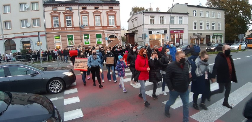 Protest kobiet w Koszalinie