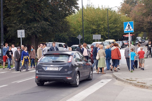 Pikieta mieszkańców Szerokiego