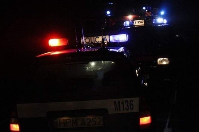 Ul. Kolejowa. Pożar obudził ludzi przed świtem
