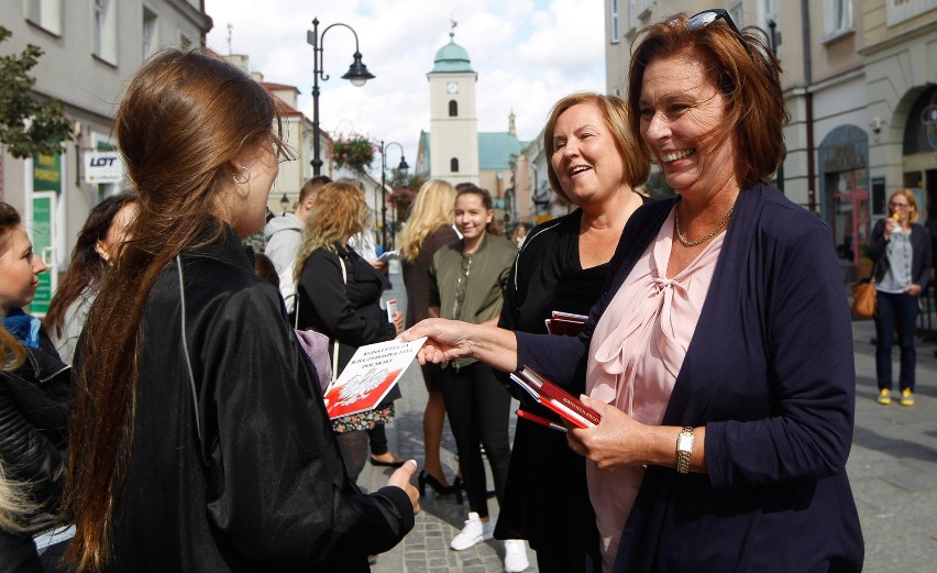 Działacze Platformy Obywatelskiej zorganizowali happening...