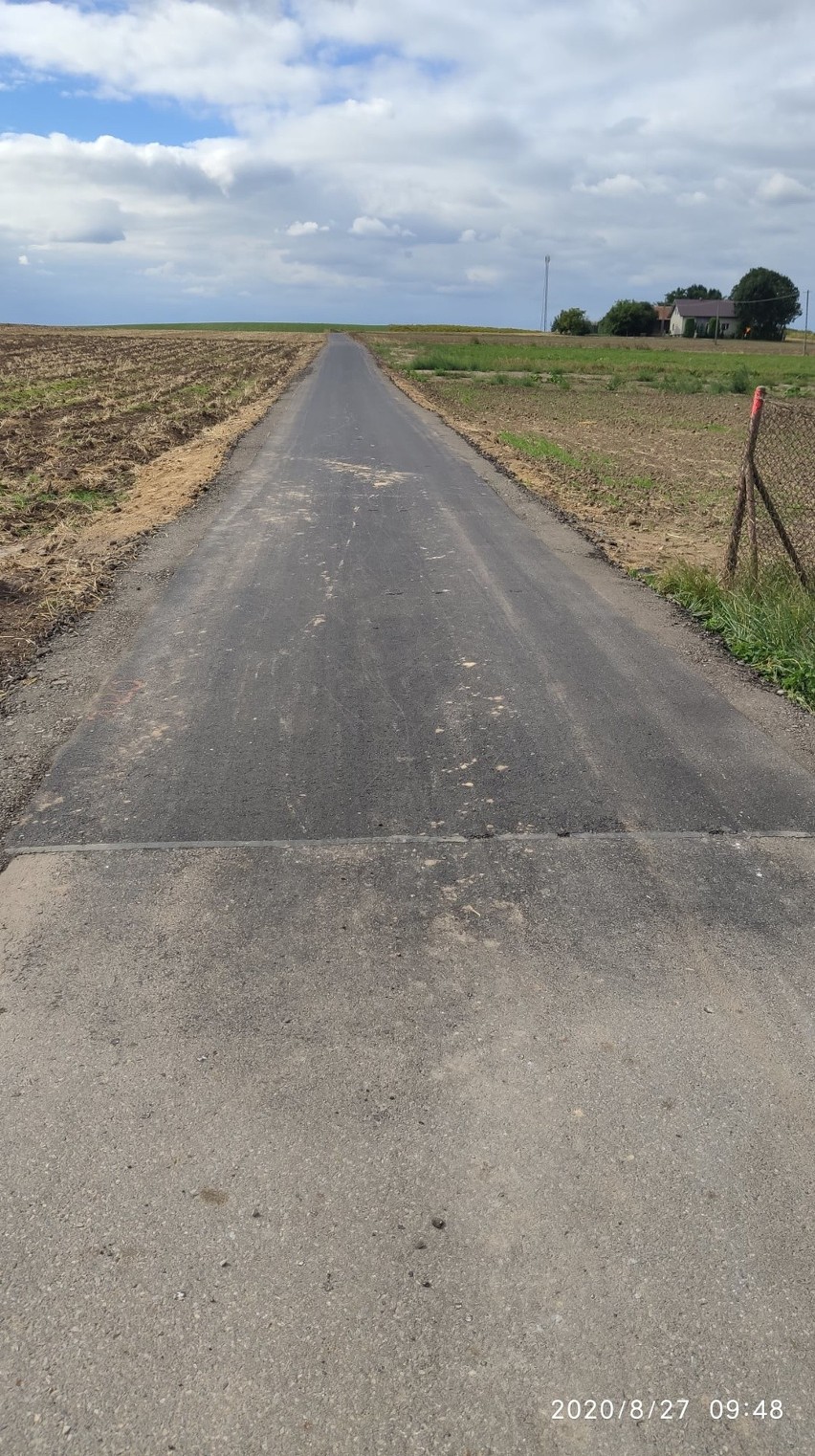 W gminie Słomniki wyremontowano sześć dróg rolniczych. Będzie łatwiej dojechać do pól