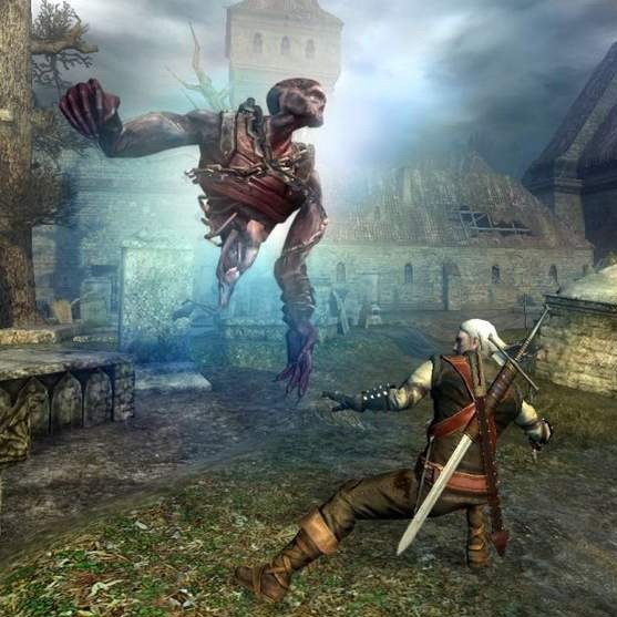 Główny bohater gry to wiedźmin Geralt, zabójca potworów. Geralt jest mutantem o nadprzyrodzonych zdolnościach. Na kierującego nim grze gracza czeka ponad 100 misji głównego wątku i drugie tyle pobocznych. Geralt ściga tajemniczych zabójców, którzy splądrowali twierdzę wiedźminów i próbuje odzyskać pamięć. Jednocześnie zostaje uwikłany w walkę pomiędzy siłami politycznymi w świecie pełnym napięć na tle rasowym, niszczącej zarazy i setek potworów.