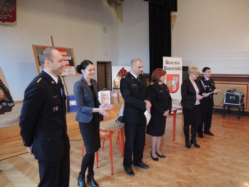 Powiatowy konkurs strażacki w Sławnie