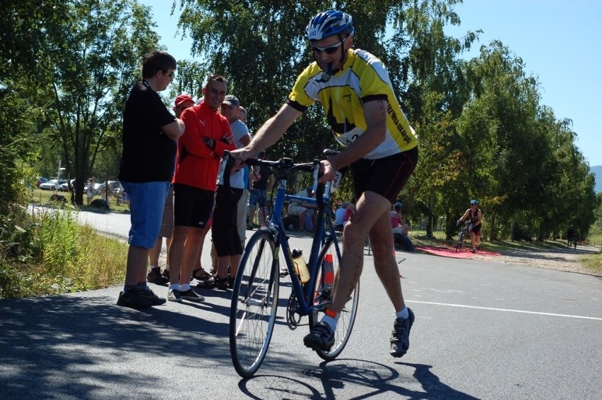 TriMan 2013. Mistrzostwa Polski w Triathlonie na Zalewie Mietkowskim (ZDJĘCIA)