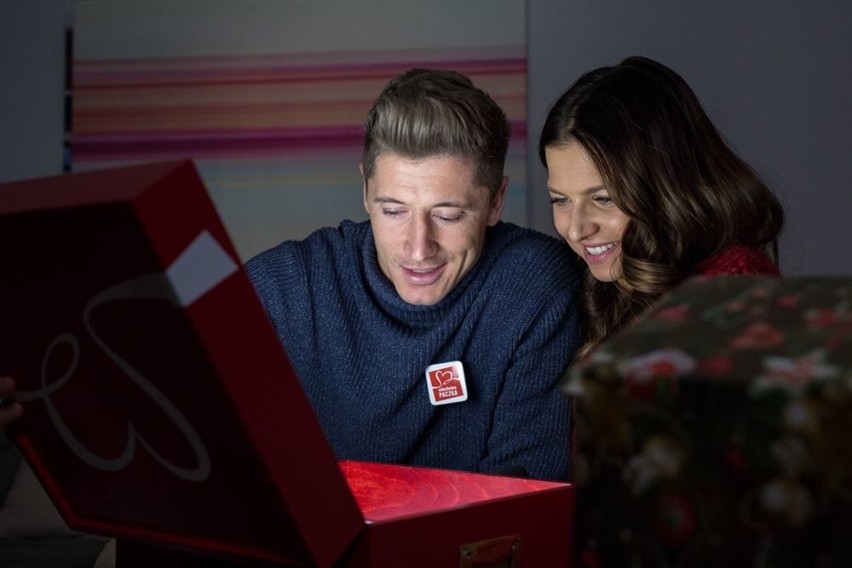 Ania i Robert Lewandowscy dla Szlachetnej Paczki i Akademii Przyszłości