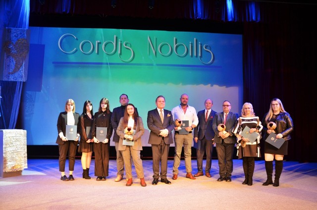 W Olkuszu odbyła się gala z okazji przyznania "Szlachetnych Serc" Cordis Nobilis 2022