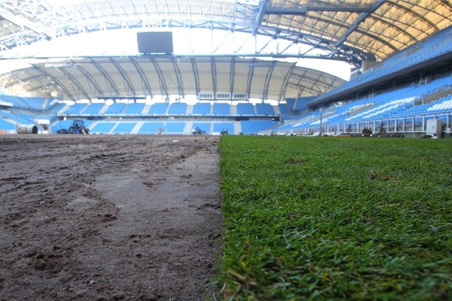 Prace na płycie Stadionu Miejskiego potrwają przez dwa tygodnie