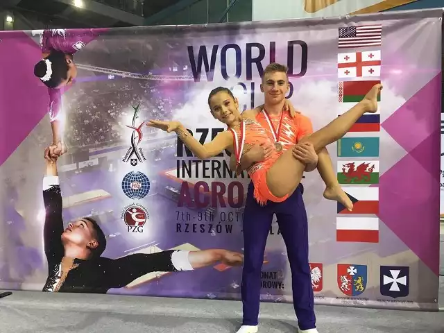Nikola Kamińska i Michał Wróbel marzą zapewne jak ich trenerka o podium