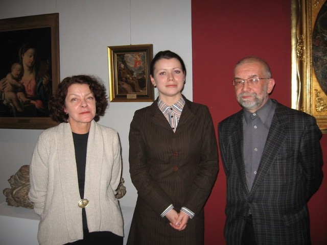 O najcenniejszych obrazach mówili komisarze: Małgorzata Jurecka, Paulina Szymalak i Mieczysław Szewczuk.
