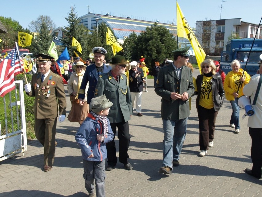 Stop atom - protest na 1 maja.