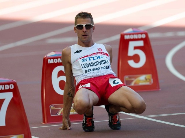 Marcin Lewandowski nie awansował do finału biegu na 800 metrów.