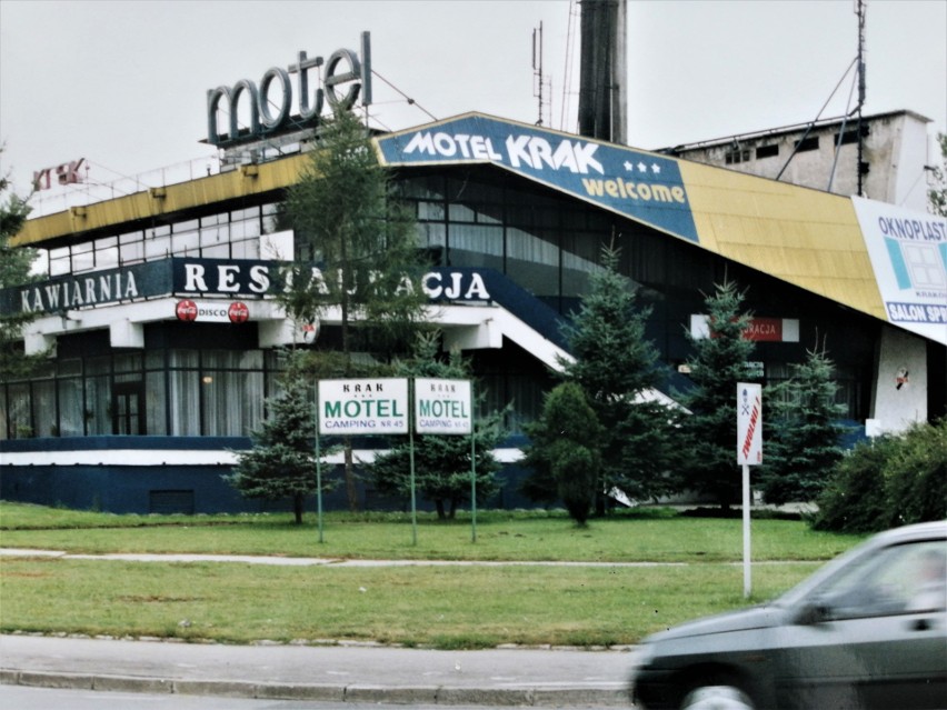Motel Krak w 2000 roku.