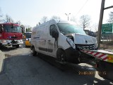 Wypadek na DK1 w Piasku: Ranni w karambolu [ZDJĘCIA] Gigantyczny korek w stronę Bielska-Białej