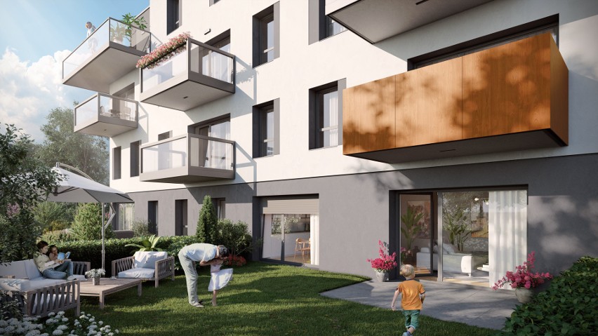 Wszystkie mieszkania będą miały ogródki bądź balkony