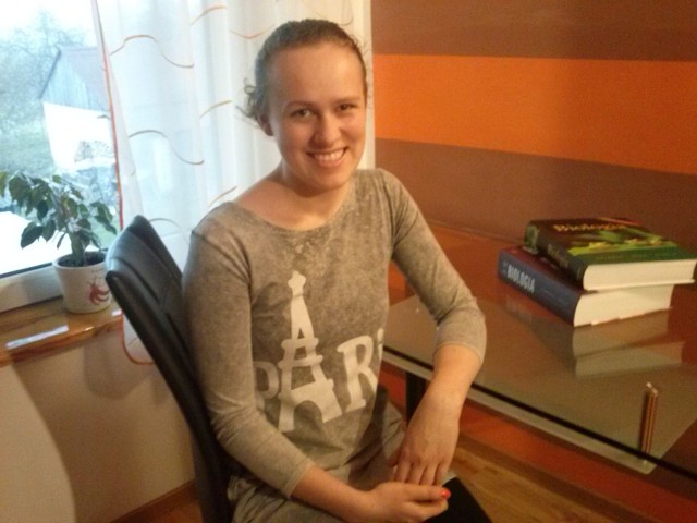 Kinga Bykowska z Gielniowa otrzymała prestiżowe stypendium, które przyda się jej w nauce w liceum.