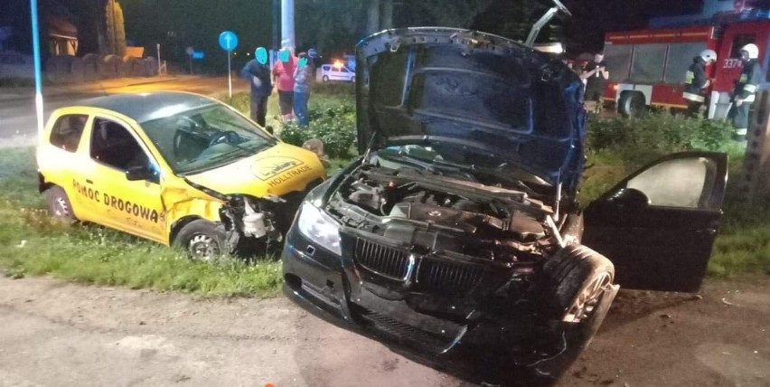 Wypadek w na pętli autobusowej w Piekarach w gminie Liszki