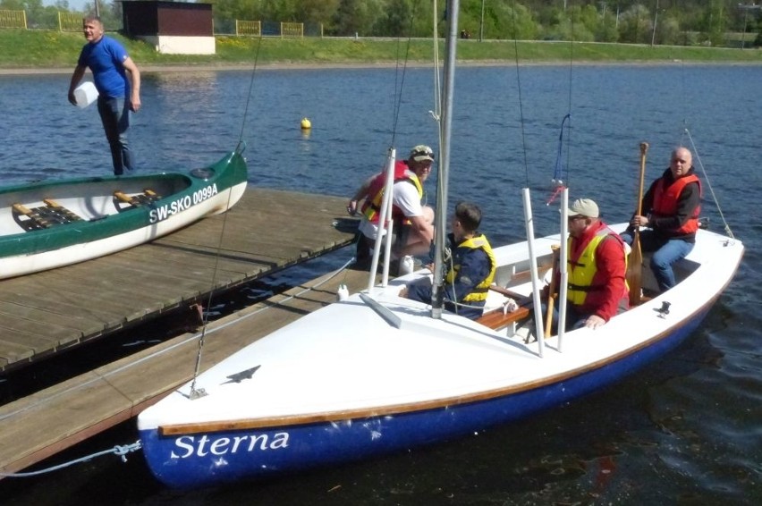 Kurs żeglarski "Sterny" w Skarżysku. W sobotę pierwsze zajęcia na wodzie
