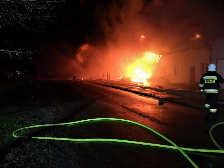 Pożar w Wąsowie pod Nowym Tomyślem wybuchł we wtorek, 22...