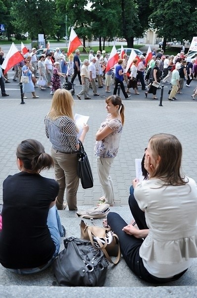 Marsz w obronie Telewizji Trwam w Poznaniu