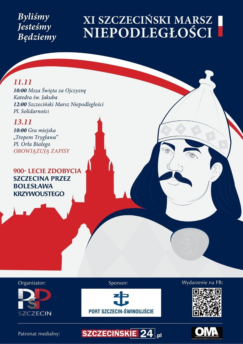 Narodowe Święto Niepodległości 2021. Zobacz, co nas czeka 11 listopada w Szczecinie i w regionie [PROGRAM WYDARZEŃ MIEJSKICH]