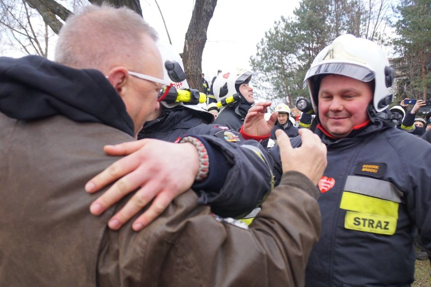 Jerzy Owsiak został przyjęty do OSP Aleksandrów Łódzki