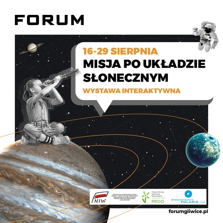 W CH Forum w Gliwicach będzie można poczuć się jak na Marsie...