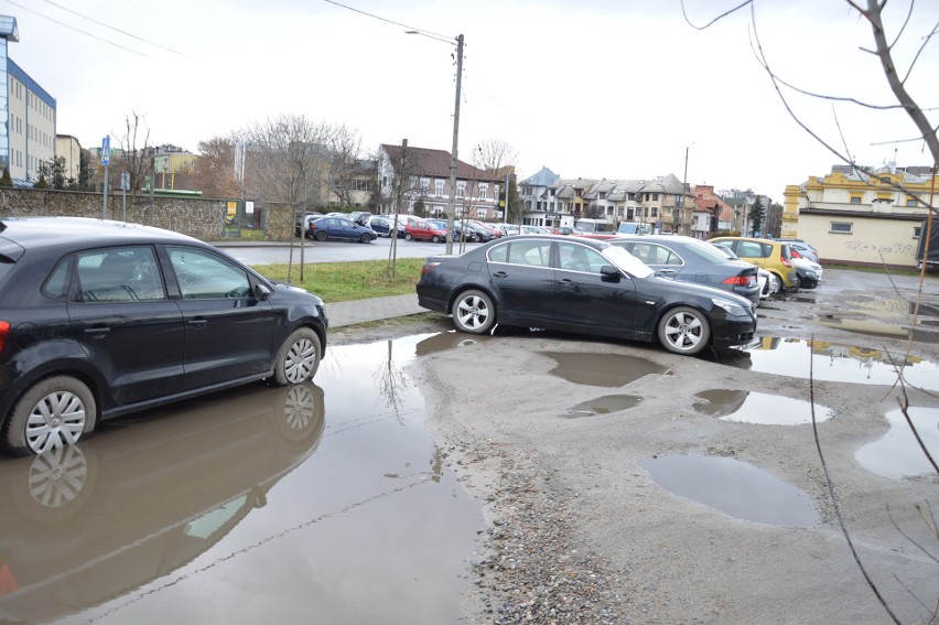 Obecna sytuacja obok dworca PKP w Bochni, niebawem...