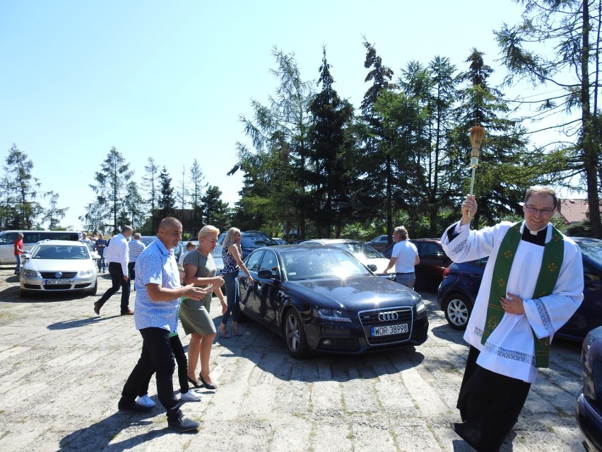 Święcenie pojazdów w Małkini Górnej, 19.07.2020