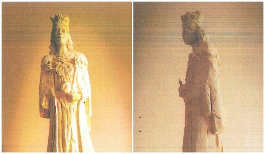 Niewielu było chętnych na wykonanie pomnika Świętej Królowej Jadwigi Andegaweńskiej? Pracy podjął się rzeźbiarz z Kamienia Pomorskiego