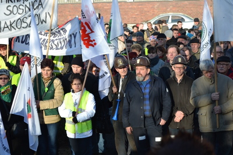 Styczniowy strajk w kopalni Sośnica-Makoszowy