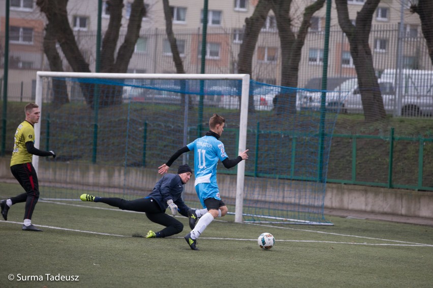 Sparing Błękitnych Stargard z Bałtykiem Koszalin [ZDJĘCIA]