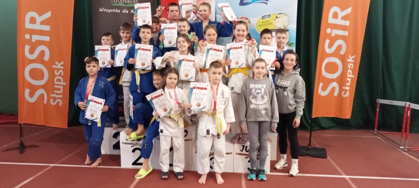 Młodzi judocy z Koszalina na Turnieju Judo Gryfek w Słupsku