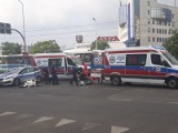 Wrocław: Policjanci potrącili go na Legnickiej. "Sygnały włączyli na skrzyżowaniu"