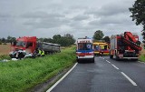 Tragiczny wypadek na drodze krajowej nr 11 w Boninie koło Koszalina. Nie żyje trzech młodych mężczyzn [ZDJĘCIA]