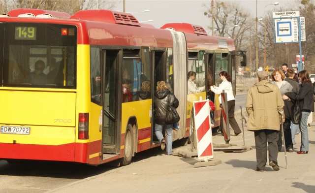 Autobus MPK na Nowym Dworze - zdjęcie ilustracyjne
