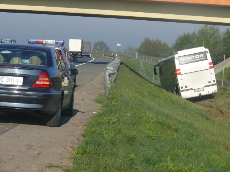 Wypadek na A4 pomiędzy Brzeskiem i Bochnią [ZDJĘCIA]