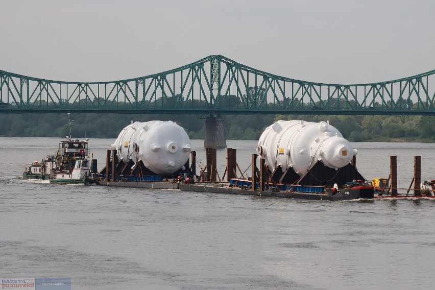 To już kolejny transport elementów instalacji. Od początku...