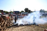 Tłumy na pieczeniu ziemniaków w ogniskach w Dębnie. To już tradycja w gminie Raków 