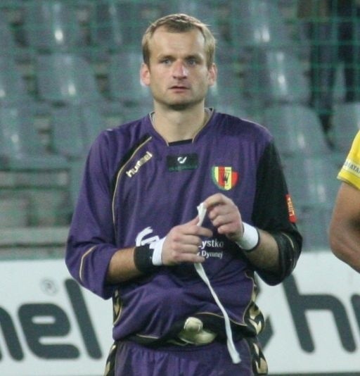 Zbigniew Małkowski w piątek bronił bardzo dobrze i otrzymał nagrodę dla najlepszego piłkarza Korony w meczu ze Śląskiem Wrocław.