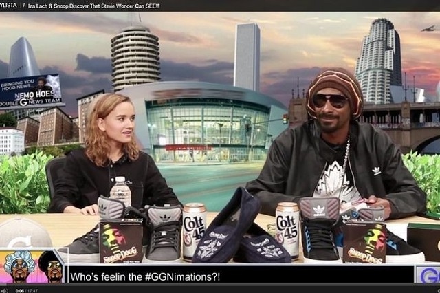 Iza Lach i Snoop Dogg (fot. screen z youtube.com)