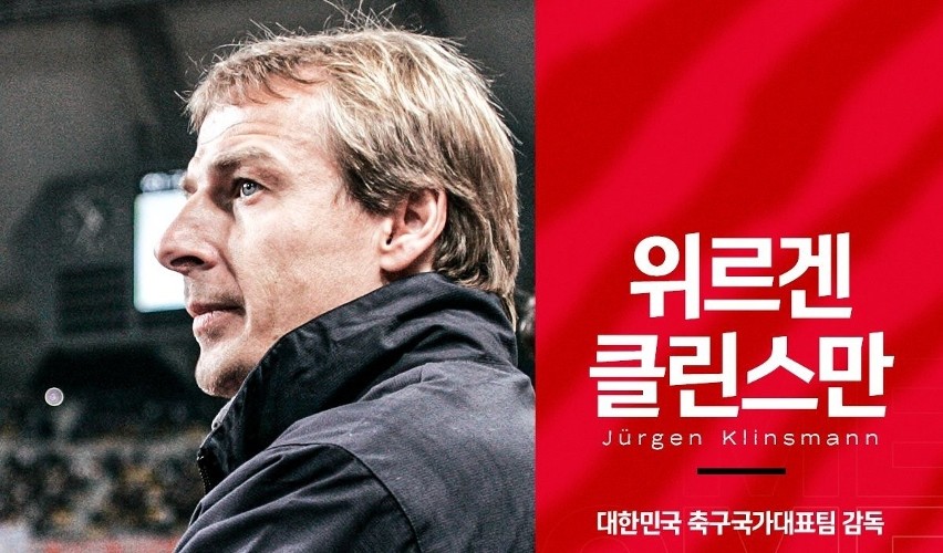 Jürgen Klinsmann podpisał kontrakt z Koreańskim Związkiem...