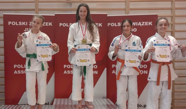 Julia Szczepańska z Akademii Judo wróciła z Rybnika w doskonałym humorze
